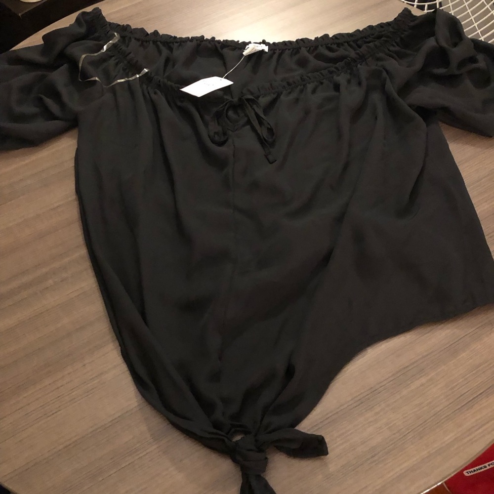 Rue 21 black blouse - Picture 3 of 7